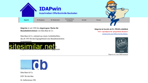 idapwin.ch alternative sites