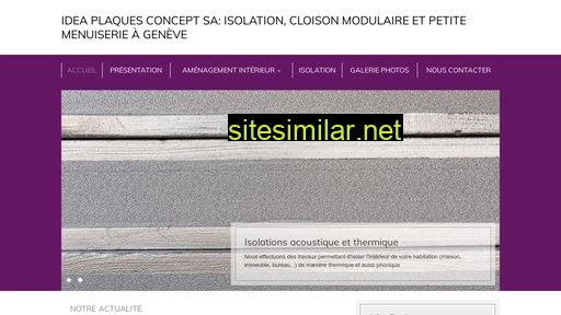 idea-plaques-cloison-plafond.ch alternative sites