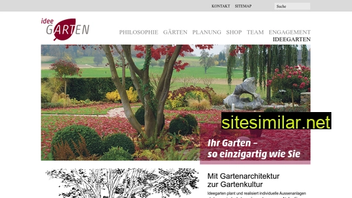 ideegarten.ch alternative sites