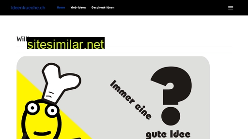 ideenkueche.ch alternative sites