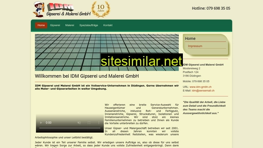 idm-gmbh.ch alternative sites