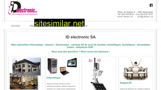 idweb.ch alternative sites