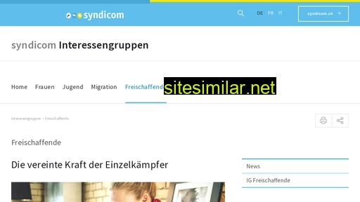 ig.syndicom.ch alternative sites