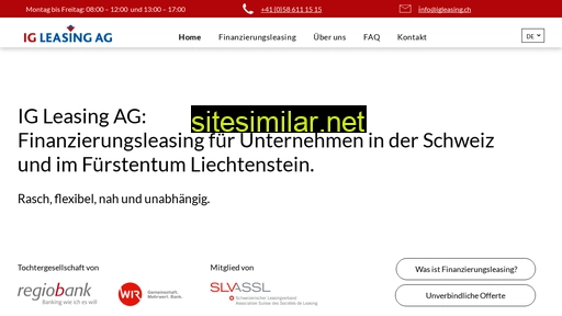 igleasing.ch alternative sites