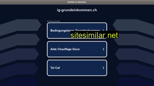 ig-grundeinkommen.ch alternative sites