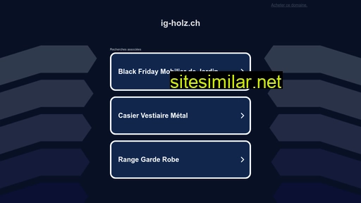 ig-holz.ch alternative sites