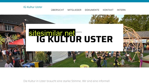 ig-kultur-uster.ch alternative sites