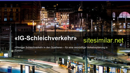 ig-schleichverkehr.ch alternative sites