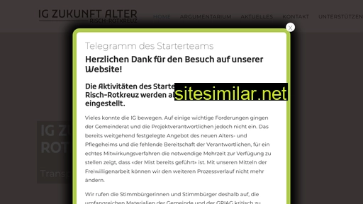 igzukunftalter.ch alternative sites
