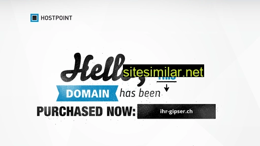ihr-gipser.ch alternative sites