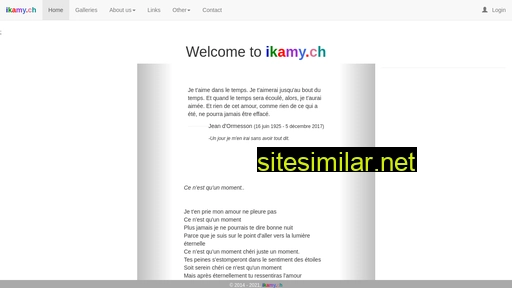 ikamy.ch alternative sites