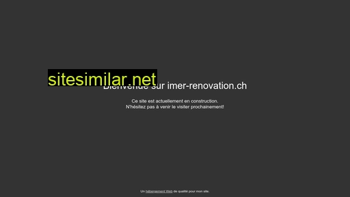 imerrenovation.ch alternative sites