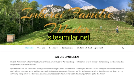 imkerei-mader.ch alternative sites