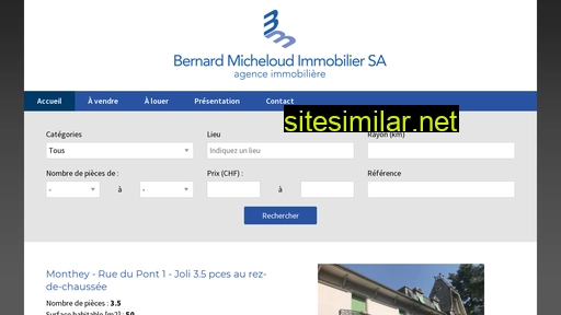 immobilier-micheloud.ch alternative sites
