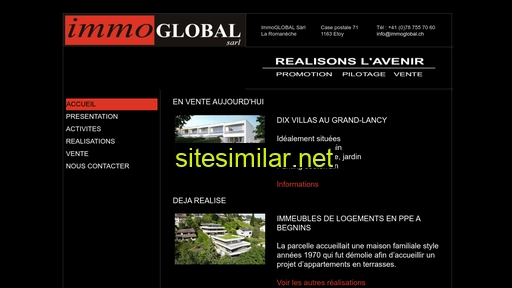 immoglobal.ch alternative sites