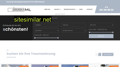 immoml.ch alternative sites