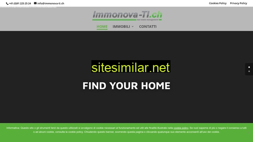 immonova-ti.ch alternative sites