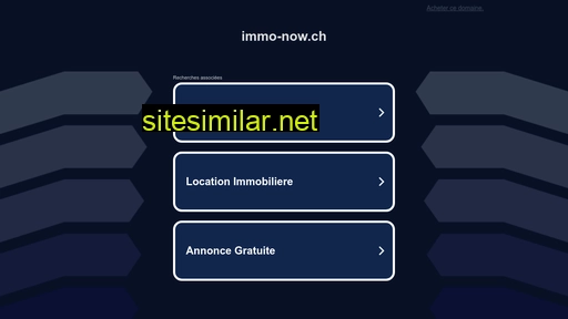 immo-now.ch alternative sites