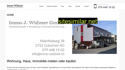 immo-widmer.ch alternative sites