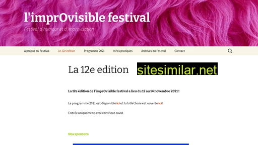 improvisible.ch alternative sites