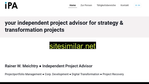 Independentprojectadvisor similar sites