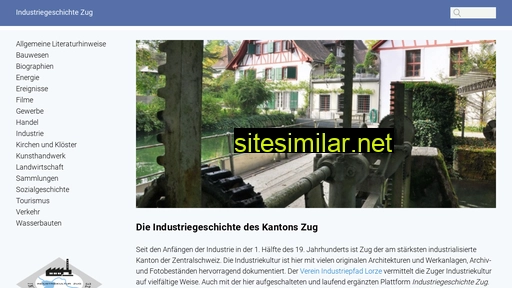 industriegeschichte-zug.ch alternative sites