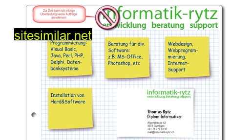 informatik-rytz.ch alternative sites