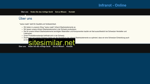 infrarot-online.ch alternative sites