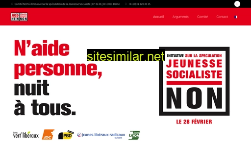 initiative-jeunesse-socialiste-non.ch alternative sites
