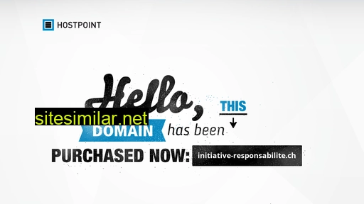 initiative-responsabilite.ch alternative sites