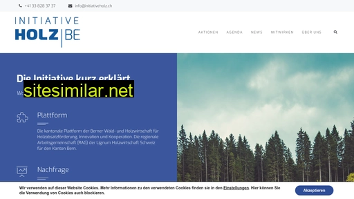 initiativeholz.ch alternative sites