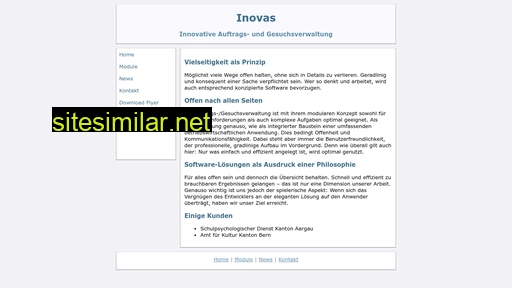 inovas.ch alternative sites