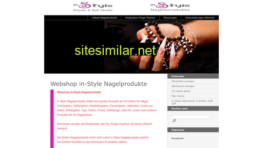 In-style-nagelprodukte similar sites