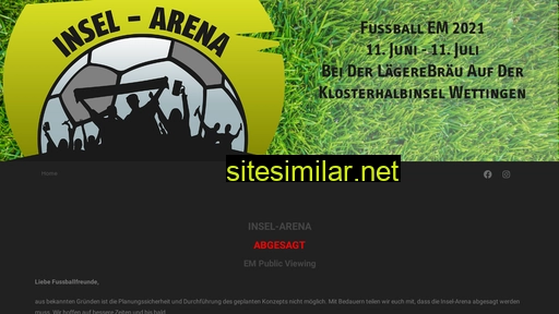 insel-arena.ch alternative sites