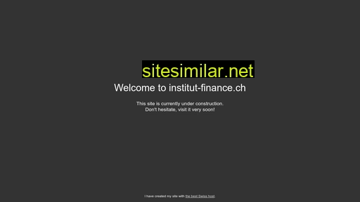 institut-finance.ch alternative sites