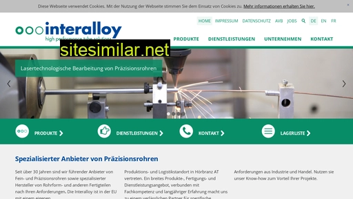interalloy.ch alternative sites
