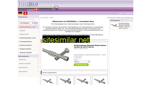 interdeco.ch alternative sites