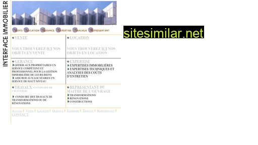 interface-immobilier.ch alternative sites