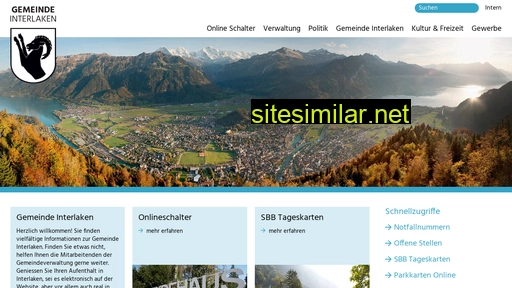 Interlaken-gemeinde similar sites