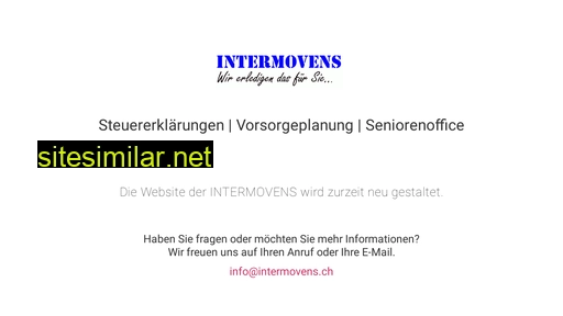 intermovens.ch alternative sites