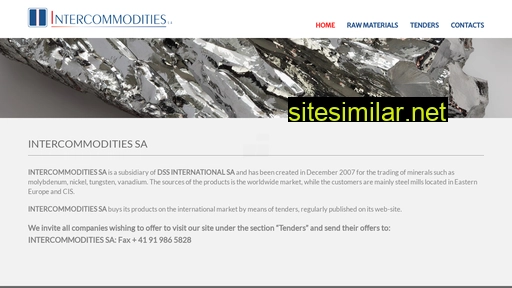inter-commodities.ch alternative sites