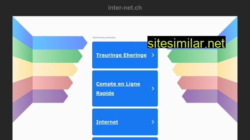 inter-net.ch alternative sites