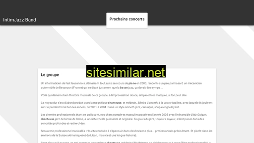 intimjazz.ch alternative sites