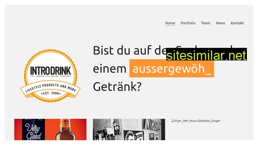 introdrink.ch alternative sites