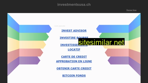 Investmentsusa similar sites