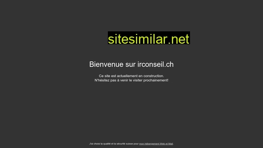 irconseil.ch alternative sites