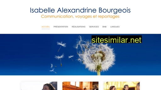 isabellebourgeois.ch alternative sites