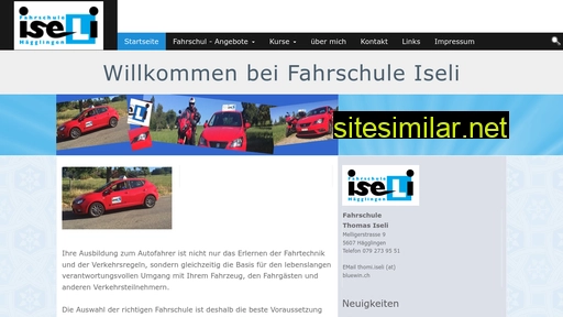 iseli-fahrschule.ch alternative sites