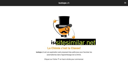 isotope.ch alternative sites