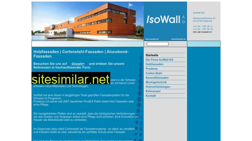 isowall.ch alternative sites